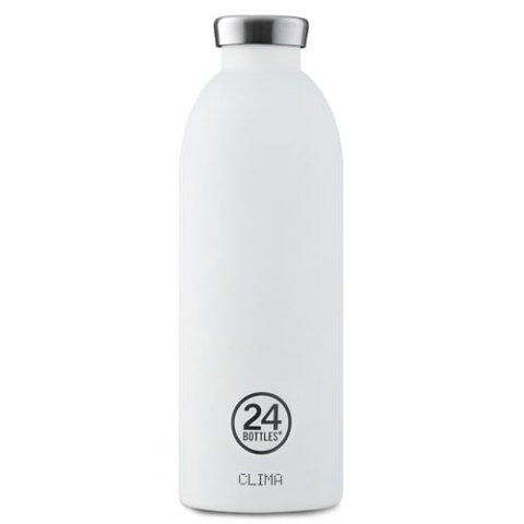 24BOTTLES Thermoflasche für Wasser | Wiederverwendbare Thermosflasche aus BPA-freiem Edelstahl | 24 Stunden kalt 12 Stunden heiß | Clima Bottle | Original italienisches Design (Palm Vibe, 850 ml)
