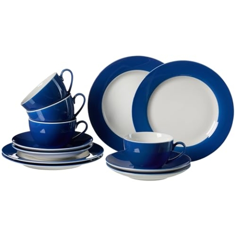 Kaffeeservice Doppio, 12-teilig, Blau