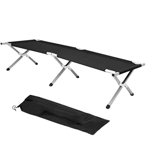 SPRINGOS Campingbett Zeltliege Feldbett 74 x 190,5 cm