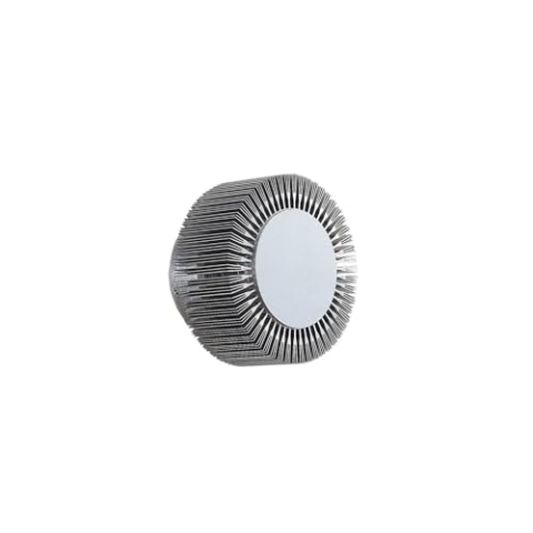 Lucande LED Wandleuchte außen Keany (spritzwassergeschützt (Modern) in Alu aus Aluminium (1 flammig,) - Außenwandleuchten Wandlampe Led Außenlampe Outdoor für Außenwand/Hauswand