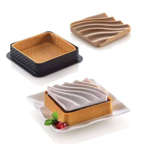 Silikomart - KIT MINI TARTE SAND Cream