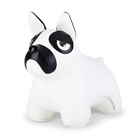 zü​ny, zuny, Classic Series Buchstütze, schwarz, für Regale, Bürodekoration, Französische Bulldogge