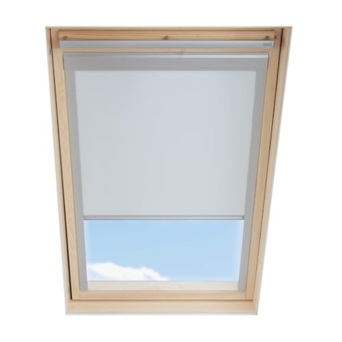 Dachfenster Verdunkelungsrollo kompatibel mit VELUX, Weiss, für UK08