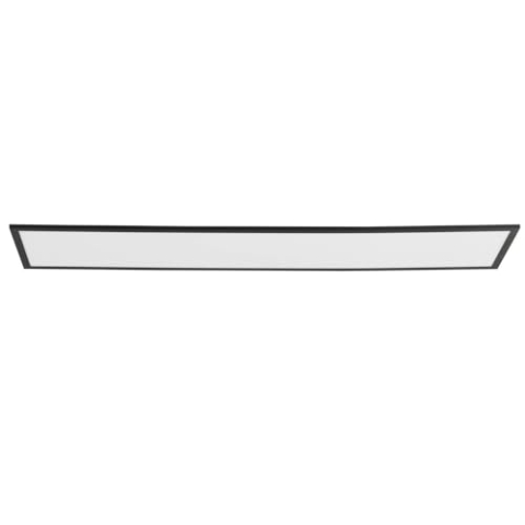 Lindby LED Deckenleuchte (LED Panel) Lamin dimmbar mit Leselampe (Modern) in Schwarz (1 flammig,) - Lampe Deckenlampe Wohnzimmerleuchte