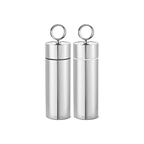Georg Jensen Pfeffer-und Salzmühle, edlstahl, silberfarben