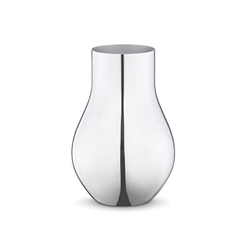 Georg Jensen - Vase CAFU - Edelstahl - Ø 14,8 cm - Höhe: 21,6 cm