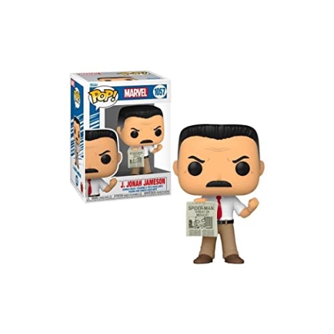 Spider-Man J. Jonah Jameson Pop! Vinyl-Figur – Entertainment Earth Exclusive