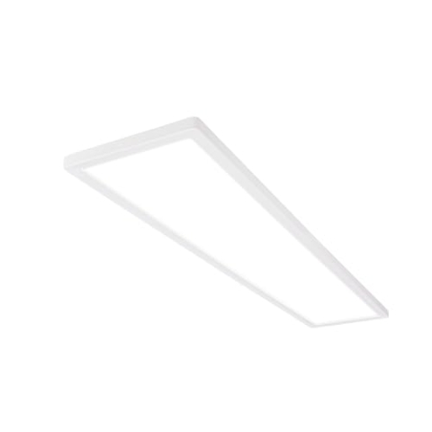 BRILONER - LED Deckenlampe 98cm mit indirektem Licht, flach, neutralweißes Licht, Lampe, Deckenleuchte, Wohnzimmerlampe, LED Panel, Küchenlampe, Deckenbeleuchtung, 98x20x3 cm, Weiß