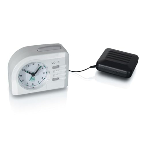 Humantechnik Vibrationswecker, Reisewecker, Vibrationskissen. Analog-Quartzuhr