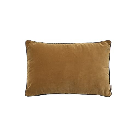 Blomus Kissenbezug Velvet, Kissenhülle für Kopf- oder Sofakissen, Baumwolle, Tan, 30 x 50 cm, 66565