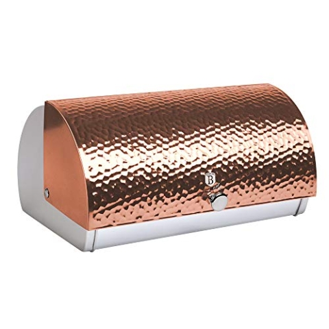 Berlinger Haus Metallic Line- Rose Gold Edition Brotbox, BH/6714 Roségold Edelstahl 18/8