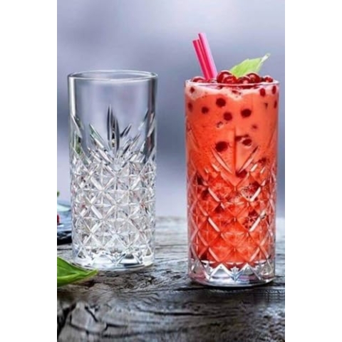 Pasabahce 52800 Timeless Longdrinkglas 450 ml, transparent, 12 Stück