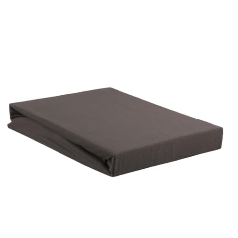 Beddinghouse Jersey Split-Topper-Spannbettlaken / 200*200/210 cm / Anthrazit