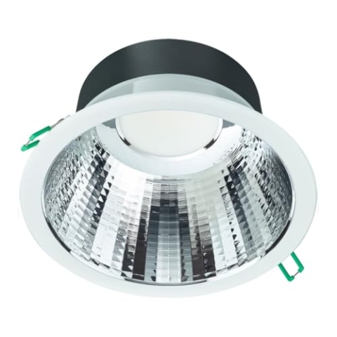 Philips LED Downlight Coreline DN142B Aluminium Weiß 19.2W 2300lm 60D - 830 Warm Weiß | Ausschnitt 200mm - IP20 - UGR<19