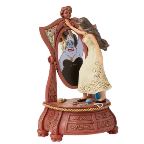 Disney Traditions Vanessa Vanity with Ursula Mirror Figurine