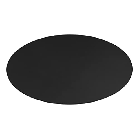 DELTACO GAMING GAM-125 DFP410 Stuhlunterlage Bodenschutzmatte (L x B x H) 110 cm x 110 cm x 3 mm Schwar