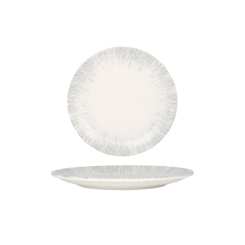 Bonna Speiseteller - Iris - Porzellan - 27 cm - 6er Set