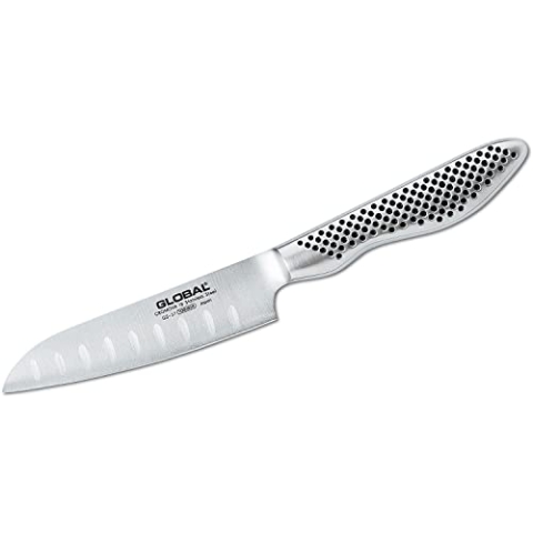 Global Knives GS-57 Santokumesser mit 11 cm Klinge, CROMOVA 18 Edelstahl