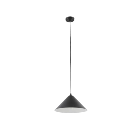 Lindby Pendelleuchte Clarine (Modern) in Schwarz aus Metall (1 flammig, E27) - Deckenlampe Esstischlampe Hängelampe Hängeleuchte Wohnzimmerleuchte