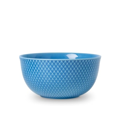 Lyngby Porcelæn Schale Ø17.5 cm Rhombe Color Mix & Match aus Porzellan, blau