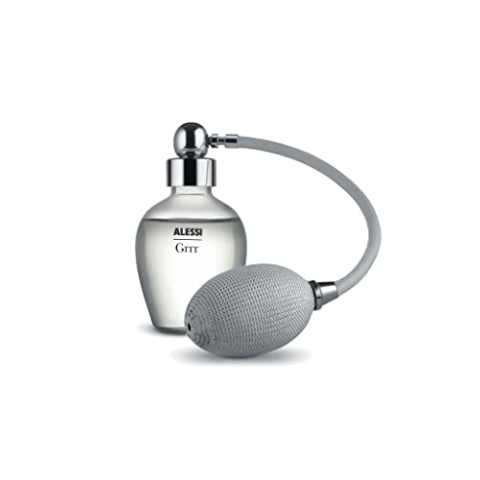 Alessi The Five Season MW63 4 Raumduftvernebler aus Glas und Zamak-Weihrauch, Zedernholz und Baummoos, 15 cl, Transparent, Einheitsgröße