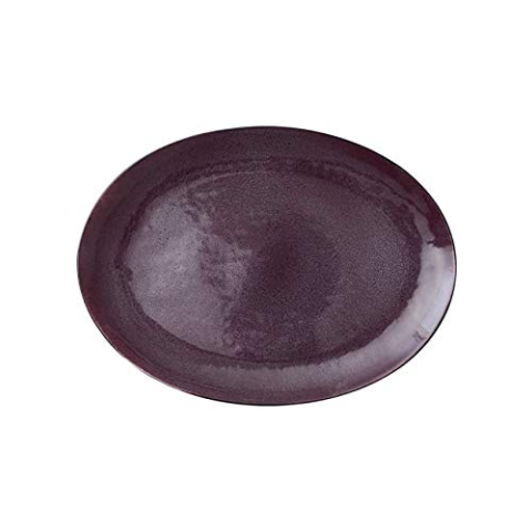 BITZ Dish 45 x 34 cm black/lilac