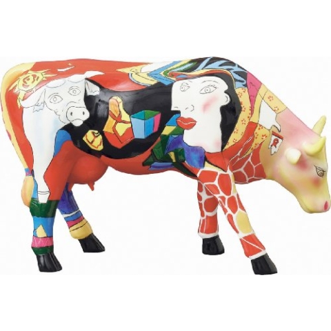 CowParade Picowsos African Period (L) Kuh