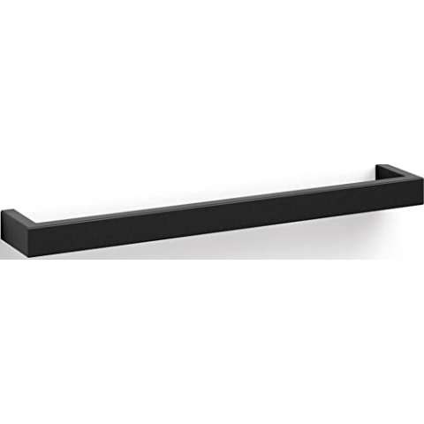 LINEA towel rail, black wall mount