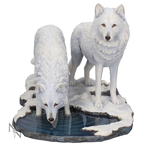 Nemesis Now Warriors of Winter Lisa Parker, 35 cm, Harz, weiß, Einheitsgröße