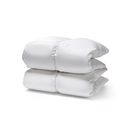 White Cloudz KAPRUN Daunendecke 135x200 cm Wärmeklasse 4 – Extra warme Bettdecke mit 90% Europäische Gänsedaunen – 800g, hochwertiger Bezug aus 100% Mako Baumwolle, besonders weich & flauschig