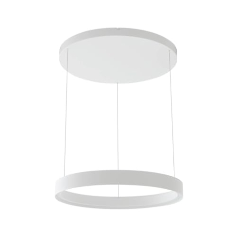 Lucande LED Philine dimmbar (Modern) in Weiß (1 flammig,) Wohnzimmerleuchte