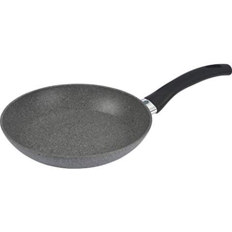 BALLARINI Ferrara Granitium Pfanne mit Antihaftbeschichtung, 24 cm, Induktionsgeeignet, Mit Temperaturkontrolle, Aluminium