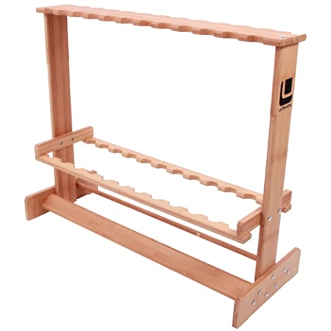 Ultimate 24-Rod Rack Wood | Rutenständer