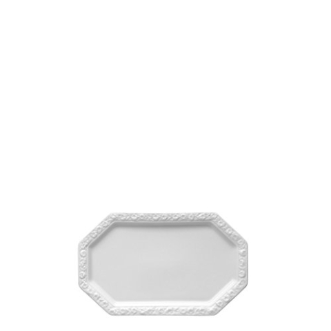 Rosenthal 10430-800001-12865 Maria Milch-/Zucker-Tablett 27 x 16.5 cm, weiß