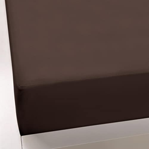Formesse Bella-Donna Jersey Spannbettlaken Mokka, 120x200-130x220 cm