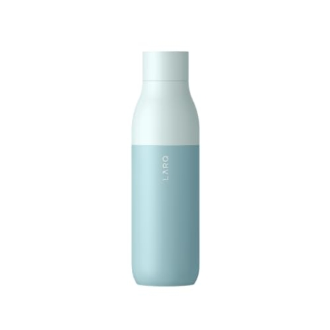 LARQ Bottle PureVis 740ml – Selbstreinigende Edelstahl-Trinkflasche mit UV-C Reinigung | Hält Getränke kalt und heiß | BPA-frei, auslaufsicher & wiederverwendbar | 2 Jahre Garantie, Seaside Mint