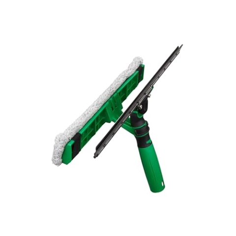 Unger VisaVersa Pro (Länge 45 cm, Fensterabzieher und Einwascher in einem, Zwei-Komponentengriff, Fensterwischer) VV450