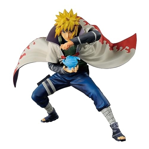 Banpresto BP88614P Minato Namikaze Actionfigur, Naruto Shippuden, Colosseum, 12 cm, Mehrfarbig