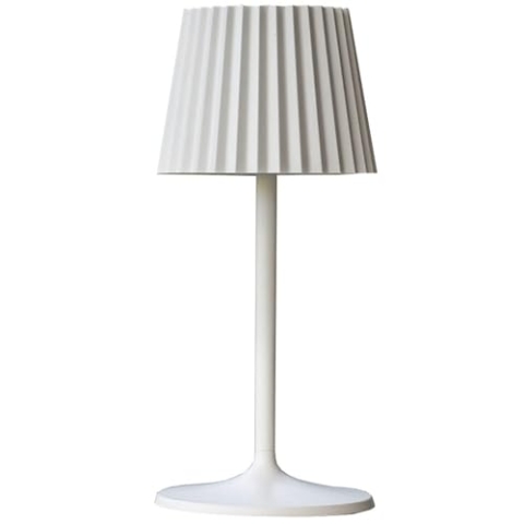 Kabellose dimmbare LED-Tischlampe H30CM ABBY WHITE
