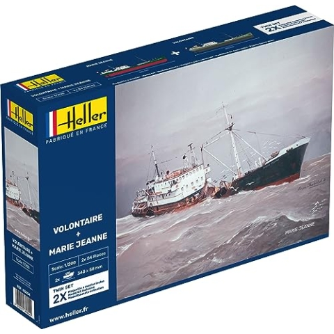 Heller 85604 VOLONTAIRE MARIE + MARIE JEANNE Twinset 1/200