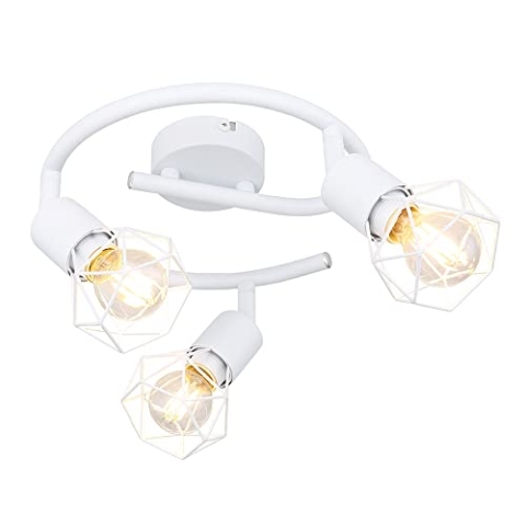 Globo Deckenleuchte Deckenlampe Beleuchtung weiß max 40 Watt