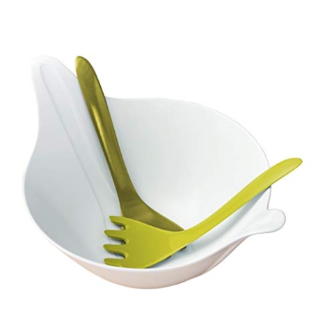 LEAF 2.0 Salatschale mit Besteck 4l