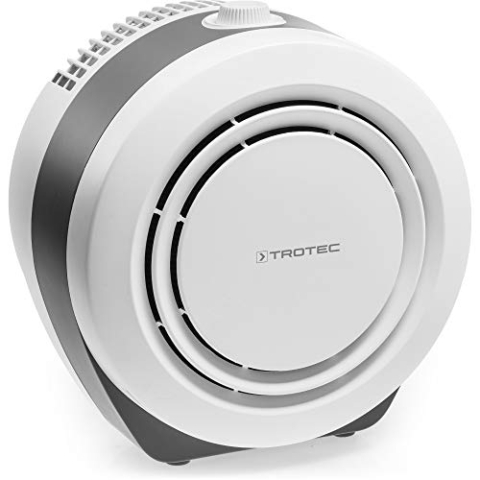 TROTEC Luftreiniger AirgoClean 10 E – HEPA Filter für Allergiker – Räume bis 16 m² /40 m³, Gebläsestufen 3, entfernt 95% aller Partikel, geeigner für Raucherzimmer, energieeffizient
