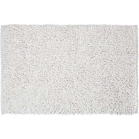 Sealskin Badteppich Twist, weiß, 90 x 60 cm