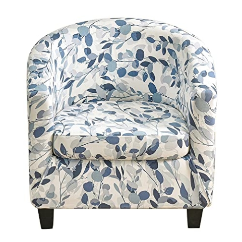 Meigeh Sesselbezug Schonbezug für Wannensessel 2-teiliger Sesselbezug Sesselhusse mit Kissenbezug für Tullsta Sesselüberwurf Cocktailsessel Schonbezüge