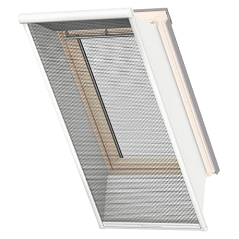 Originale VELUX Insektenschutzrollos - kompatibel mit einem Dachausschnitt in der Breite 641-760 mm und Länge 0-2000 mm - Moskitonetz ZIL MK06 0000SWLD, Schwarz, Aluminium, Witterungsbeständig