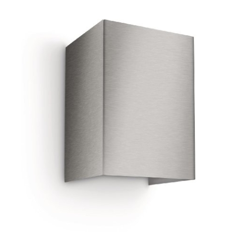 Philips myLiving LED-Wandleuchte Hopsack 1-flammig 3 W, stahl gebürstet 333111716