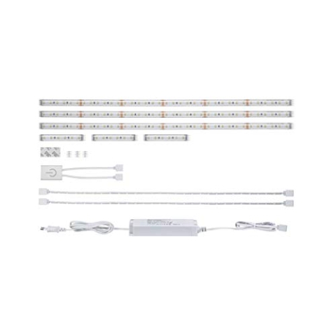 Paulmann 79838 Function MaxLED 500 Comfort Set Kitchen 3x60cm Warmweiß Touchsensor