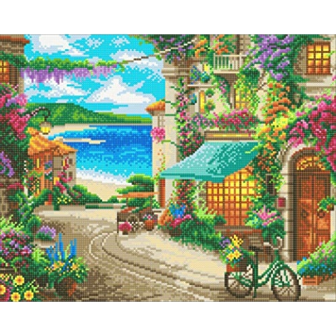 CRYSTAL ART Kristallkunst Bilder, Mehrfarbig, 40x50, CAK-TK6M