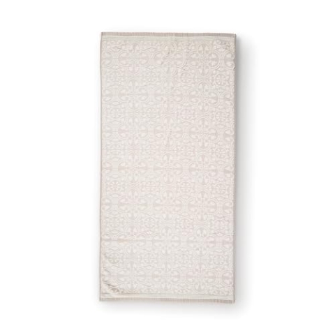Pip Studio Duschtuch Tile de Pip | khaki - 70 x 140